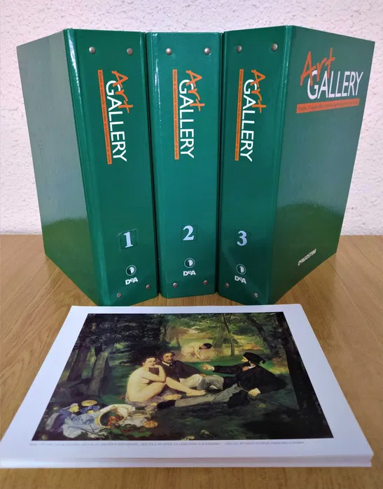 DeAgostini - Colectia completa DeAgostini Art Gallery (82 numere + bibliorafturi)