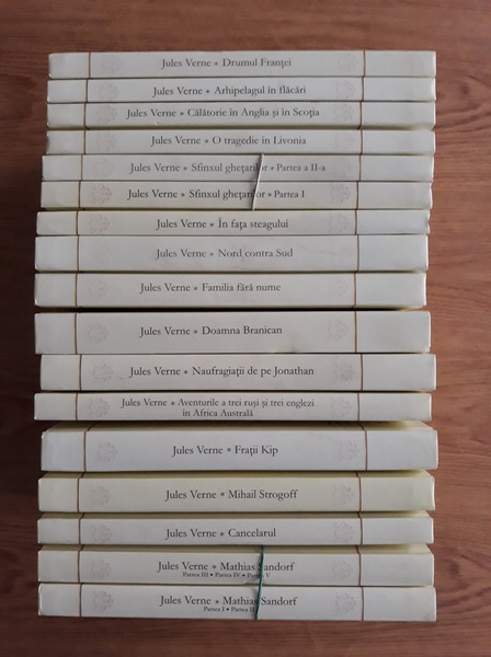 Colectia completa Jules Verne II (17 volume)