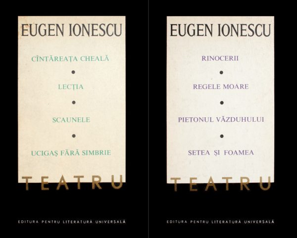 Teatru (2 vol.) - Eugene Ionesco / Eugen Ionescu