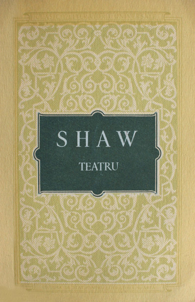 Teatru - George Bernard Shaw