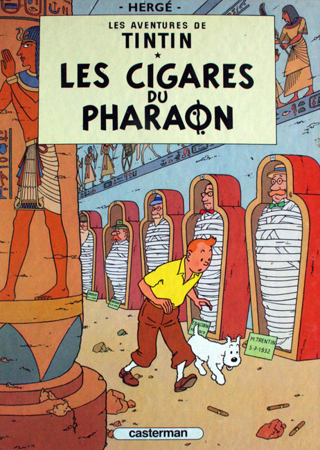 Les aventures de Tintin. Les cigares de pharaon - Herge