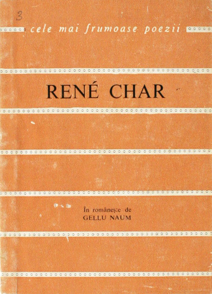 Poeme alese - Rene Char