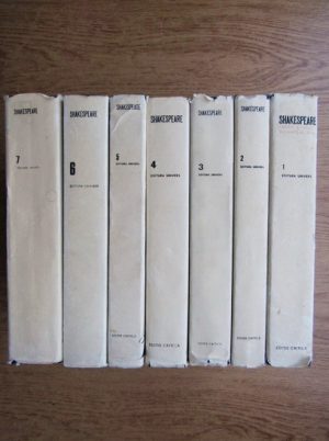 Opere complete (7 volume, editie critica cartonata), de William Shakespeare