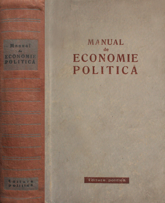 Manual de economie politica -