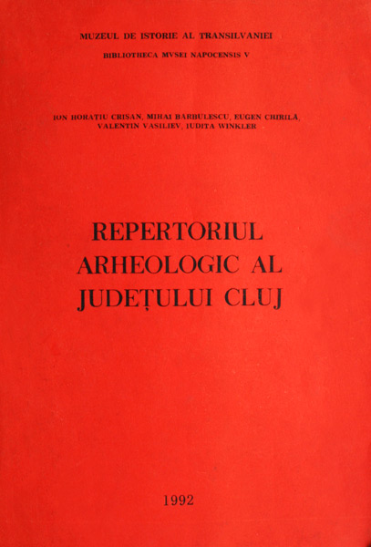 Repertoriul arheologic al judetului Cluj -